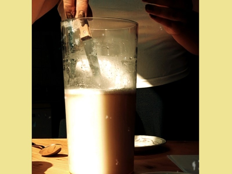 DIY Hafer-Vanille-Milch